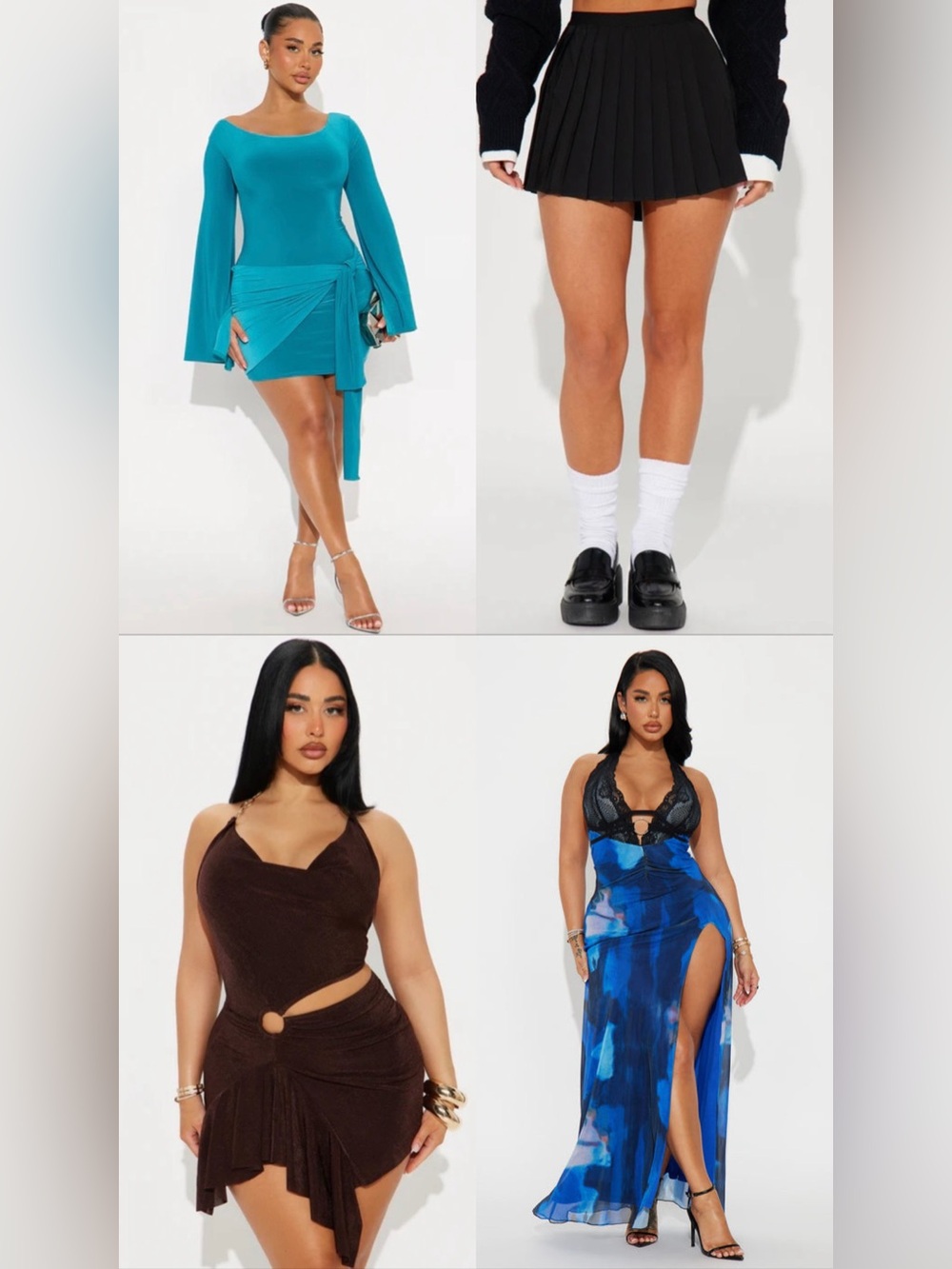 Fashion Nova 4 Piece Bundle Deal- NWT